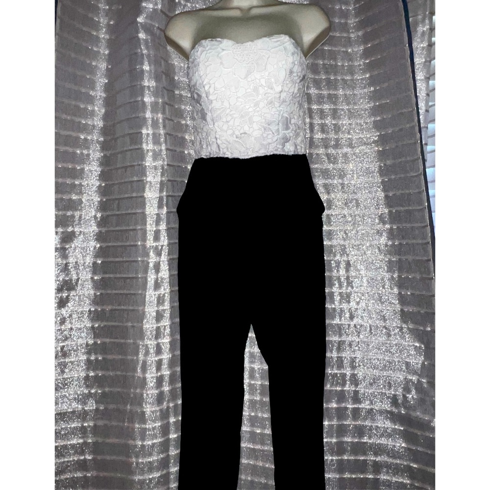 Super Cute Crochet Top Jumpsuit
